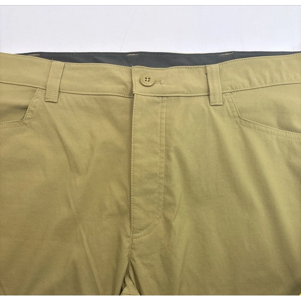 Eddie Bauer Mens‎ Tech Hiking Pants Size 40 x 32 Stretch Fishing Travel Khaki